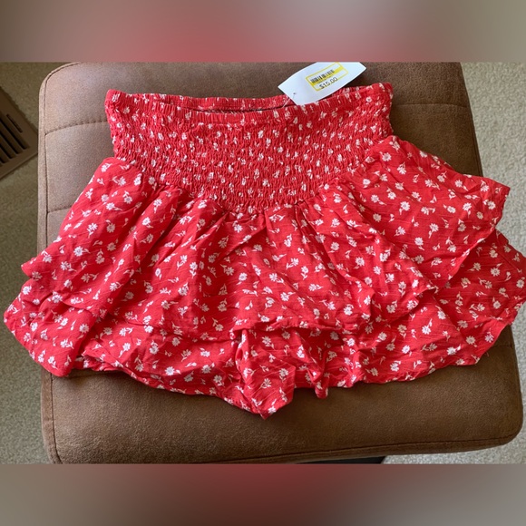 art class Other - art class Red Floral Kids Shorts